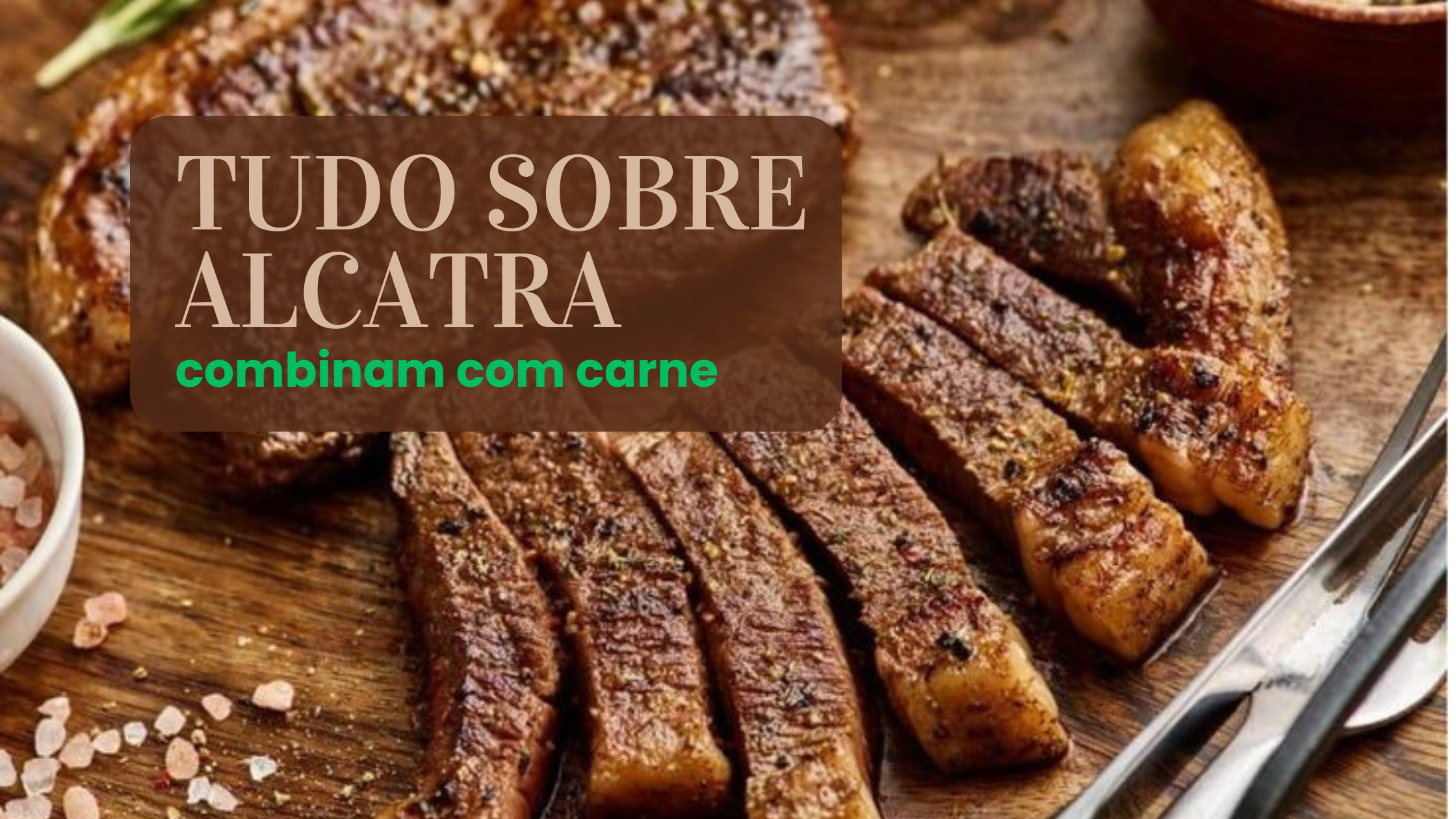 Mostrar como deve ser o ponto perfeito de uma Alcatra assada perfeitamente.
